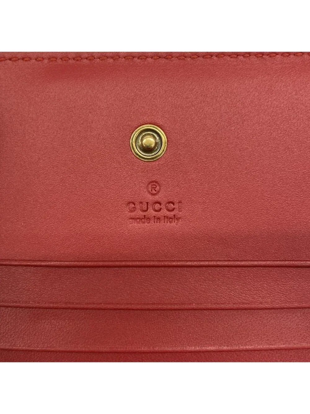 ★SOLD★ Gucci Wallet Beige Gold - Picture 4 of 6
